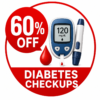 60% off on Diabetes Checkups